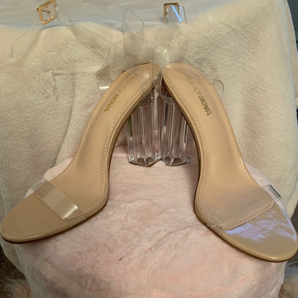 FashionNova Maria Clear Heel
